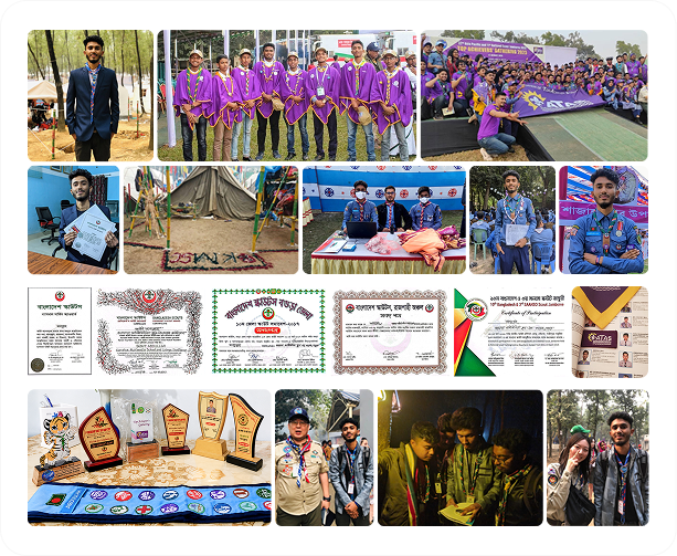 Abdullah community leadership and scouting journey with Bangladesh Scouts Abdullah community leadership and scouting journey with Bangladesh Scouts